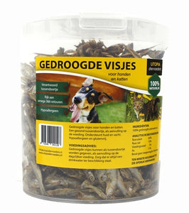 Utopia Diertotaal Gedroogde Visjes Voor Hond En Kat 1,2 LTR