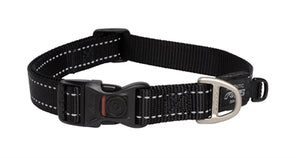 Rogz For Dogs Fanbelt Halsband Zwart