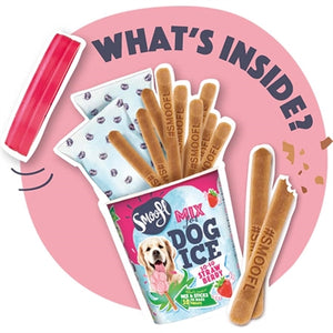 Smoofl Ijsmix Voor Honden Aardbei