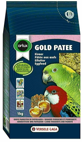 Nutribird Orlux Gold Patee Eivoer Grote Parkiet / Papegaai