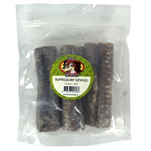 Petsnack Buffelslurf Gevuld