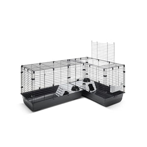 Savic Clubix Corner Knaagdierkooi Zwart