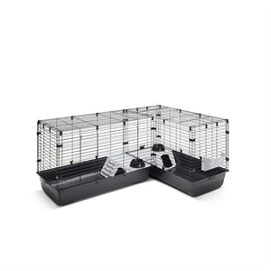 Savic Clubix Corner Knaagdierkooi Zwart