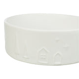 Trixie Xmas Voerbak Hond Keramiek Wit