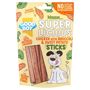 Good Boy Superlicious Sticks Chicken / Broccoli / Sweet Potatoe