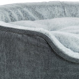 Trixie Vital Hondenmand Lino Soft Ovaal Grijs / Lichtgrijs