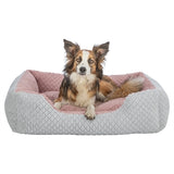 Trixie Hondenmand Kaline Mio Hoekig Grijs / Oudroze