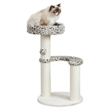 Trixie Krabpaal Leo Panterprint Rond Creme