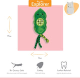 Happy Pet Tabby Patch Erwten Met Catnip