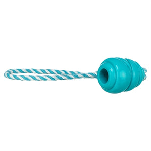 Trixie Jumper Kegel Aan Touw Super Strong Tpr Petrol