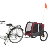 Trixie Hondenfietskat Grijs / Rood