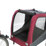 Trixie Hondenfietskat Grijs / Rood