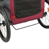 Trixie Hondenfietskat Grijs / Rood