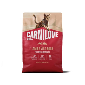 Carnilove Active Adult Sterilised All Breeds Lamb / Wild Boar