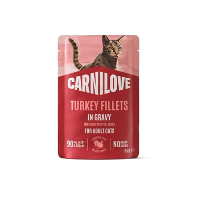 Carnilove Pouch Turkey / Valerian In Gravy