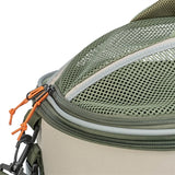 Trixie Fietsmand Voor Bagagedrager Polyester Olijfgroen / Beige