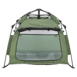 Trixie Hondentent Pop-Up Olijfgroen / Beige