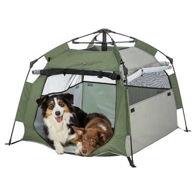 Trixie Hondentent Pop-Up Olijfgroen / Beige