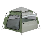 Trixie Hondentent Pop-Up Olijfgroen / Beige