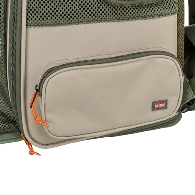 Trixie Rugzak Rocco Maximaal 10 Kg Beige / Olijfgroen