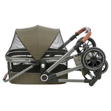 Trixie Hondenbuggy Maximaal 22 Kg Olijfgroen