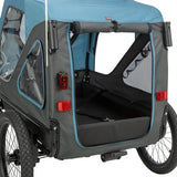 Trixie Fietskar Tot 35 Kg Blauw / Grijs