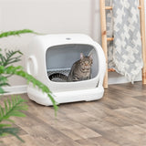 Trixie Zelfreinigende Elektrische Kattenbak Xl Kunststof Wit