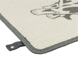 Trixie Krabmat Met Print Taupe