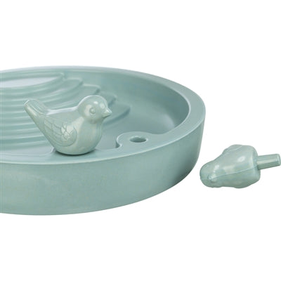 Trixie Vogeldrinkschaal Vrijstaand Bamboevezel Salie