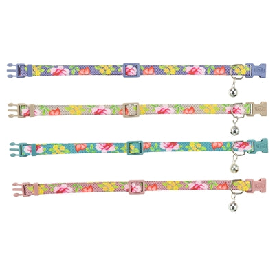 Trixie Kattenhalsband Bloemen Motief Assorti