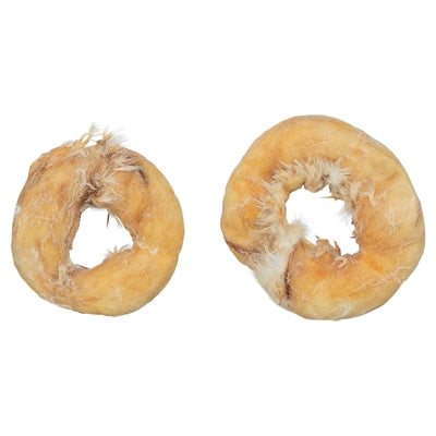 Trixie Denta Fun Rabbit Rings Met Kippenborst