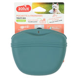 Zolux Beloningszakje Snackzakje Silicone Blauw 13X6X11 Cm
