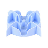 Zolux Slowfeeder / Inzet Stuk Voor Voerbak Silicone Blauw 13,5X13,5X3,5 Cm