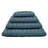 Zolux Hondenkussen Sirius Met Print Hoekig Blauw 80X55X15 Cm
