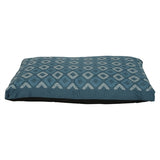 Zolux Hondenkussen Sirius Met Print Hoekig Blauw 80X55X15 Cm