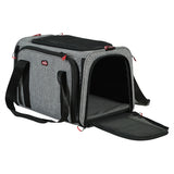 Zolux Reismand Hond / Kat Uitbreidbaar Maximaal 8 Kg Grijs / Zwart  L 58X49X29 Cm <8Kg