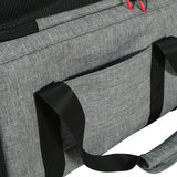 Zolux Reismand Hond / Kat Uitbreidbaar Maximaal 8 Kg Grijs / Zwart  L 58X49X29 Cm <8Kg