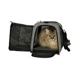 Zolux Reismand Hond / Kat Uitbreidbaar Maximaal 8 Kg Grijs / Zwart  L 58X49X29 Cm <8Kg