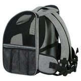 Zolux Kattentas Rugtas Maximaal 8 Kg Grijs / Zwart 30X25,5X42 Cm