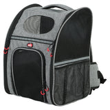 Zolux Kattentas Rugtas Maximaal 8 Kg Grijs / Zwart 30X25,5X42 Cm