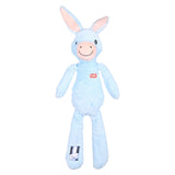 Zolux Furry Farm Ezel Hassan Pluche Met Touw Blauw 38X21X6 Cm
