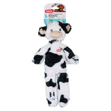 Zolux Furry Farm Koe Isache Pluche Met Touw Wit / Zwart 32X21X6 Cm