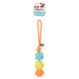 Zolux Flostouw Twist Met 3 Touwballen Meerkleurig 43X7X7 Cm