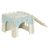 Zolux Knaaghuis Cosy Cavia Hout 21X21X16 Cm