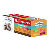 Club 4 Paws Premium Adult Sterilised Megapack 48X80 Gr