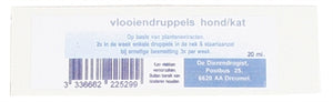 Dierendrogist Vlooiendruppel Natuurlijke Olie Basis 20 ML