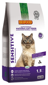 Biofood Cat Sensitive Coat & Stomach 1,5 KG