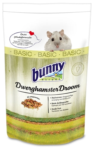 Bunny Nature Dwerghamsterdroom Basic 600 GR