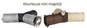 Trixie Speeltunnel 3-Weg Kat En Kleine Pups Assorti 3X50X22X22 CM