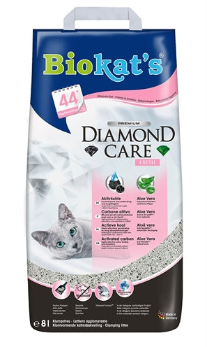 Biokat's Kattenbakvulling  Diamond Care Fresh 8 LTR